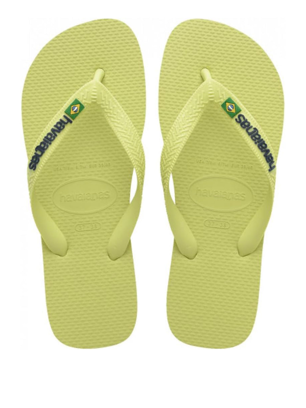 Infradito Brasil Logo Havaianas Unisex - Verde