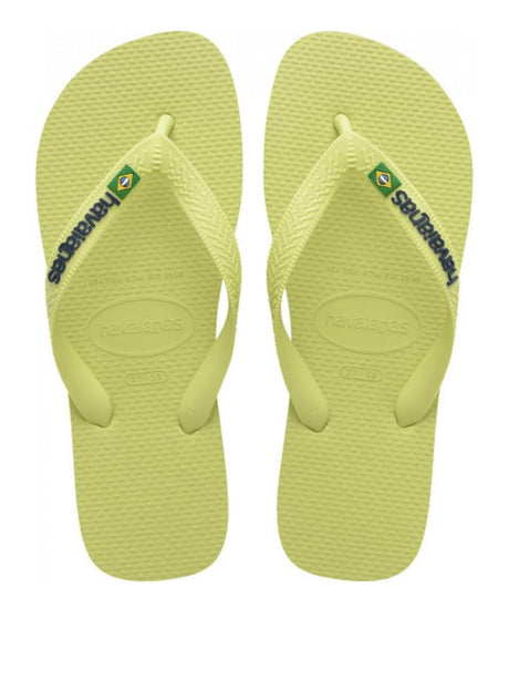 Infradito Brasil Logo Havaianas Unisex - Verde