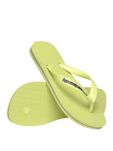 Infradito Brasil Logo Havaianas Unisex - Verde