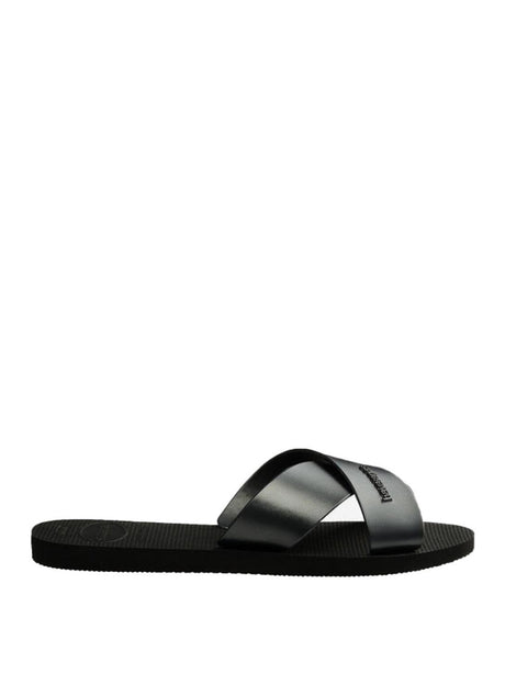 Infradito Aqua Metallic Havaianas Donna - Nero