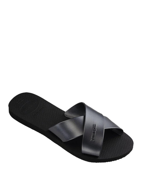Infradito Aqua Metallic Havaianas Donna - Nero
