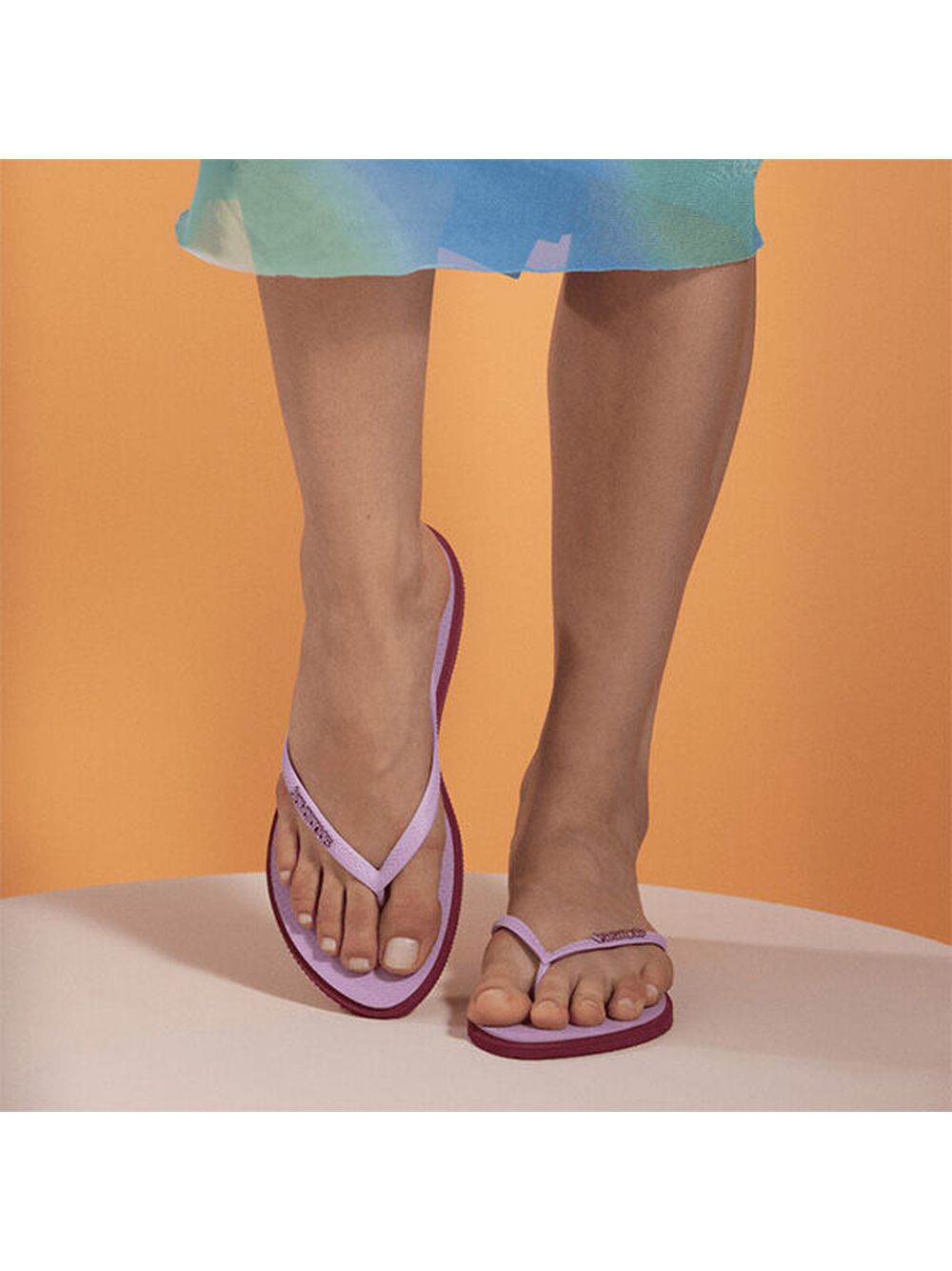 Infradito Havaianas slim point Donna - Rosso Havaianas  Angolo dello Sport