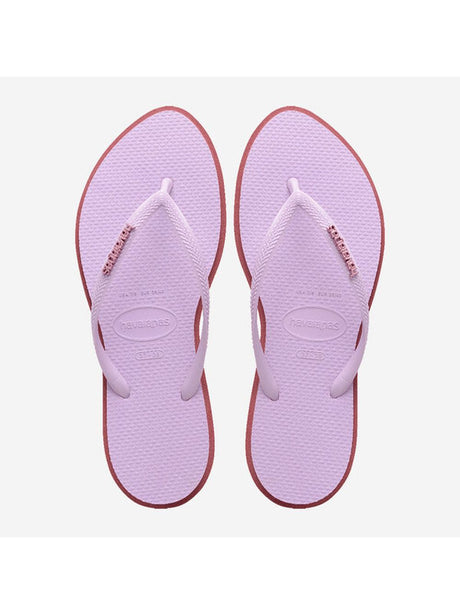 Infradito Havaianas slim point Donna - Rosso Havaianas  Angolo dello Sport