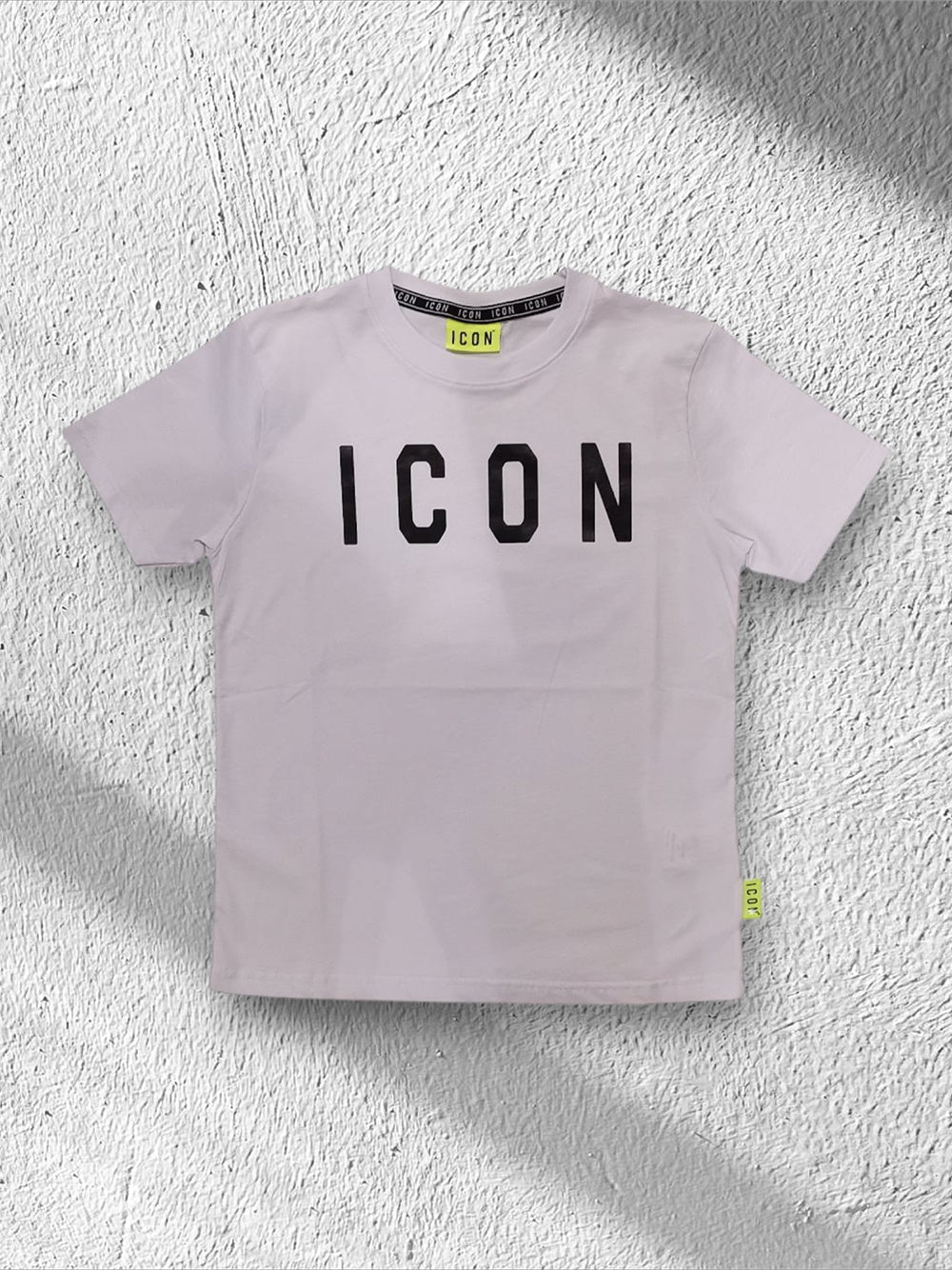T-Shirt Icon Jr Bambino - Bianco