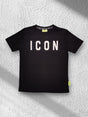 T-Shirt Icon Jr Bambino - Nero