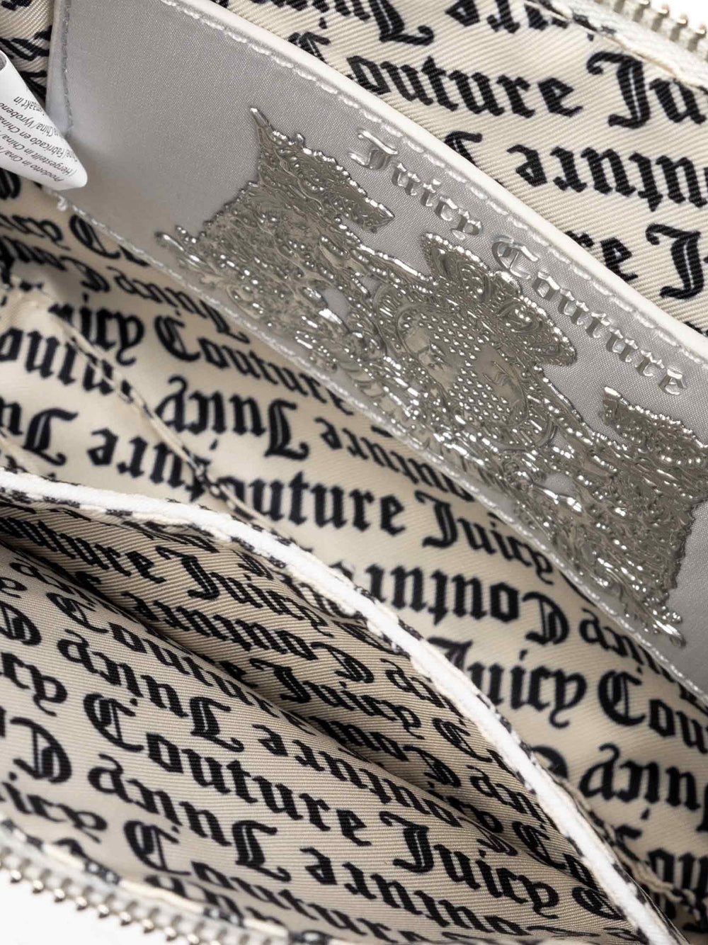Borsa Pochette Juicy Couture Mia Flat Donna - Argento