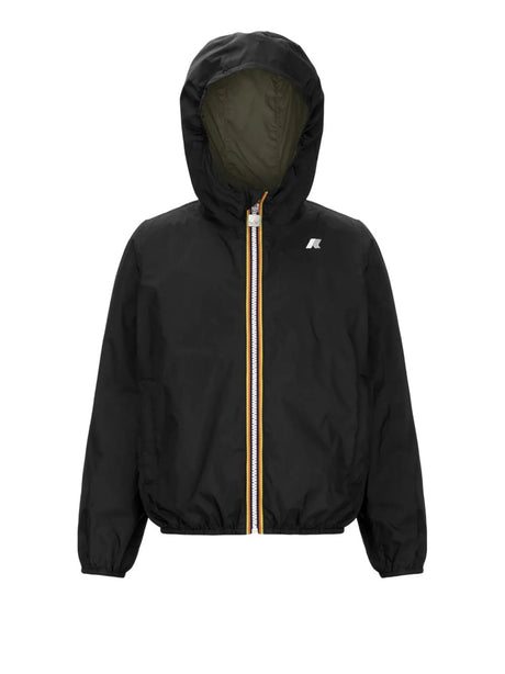 Giubbino K-Way jr Unisex Bambino - Nero