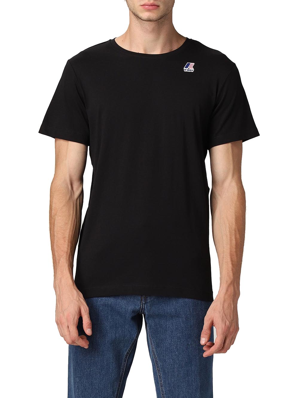 T-Shirt Le Vrai Edouard K-Way Uomo - Nero