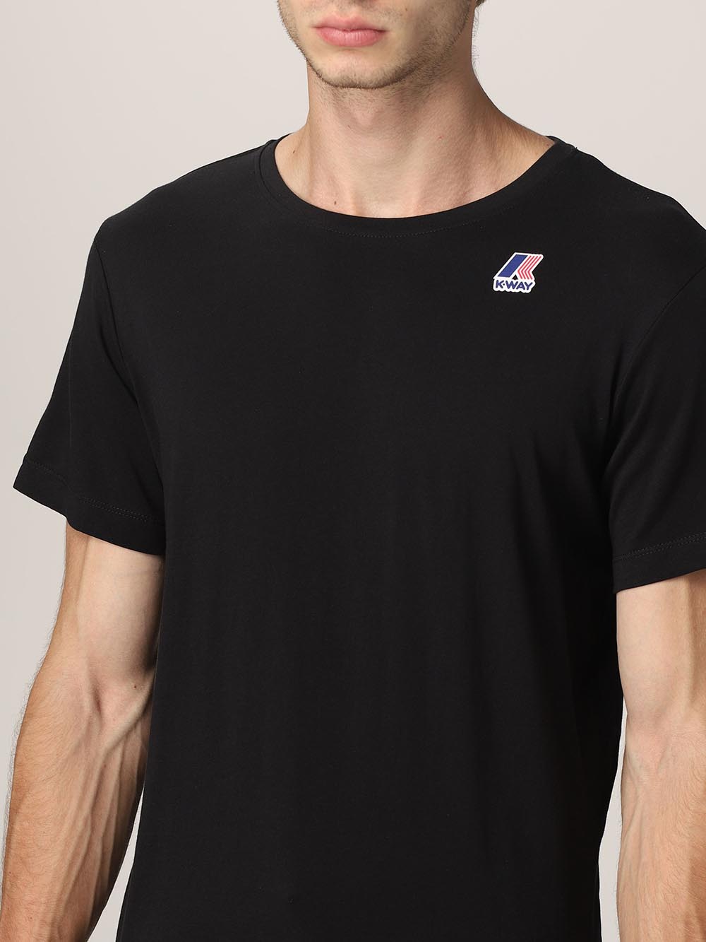 T-Shirt Le Vrai Edouard K-Way Uomo - Nero