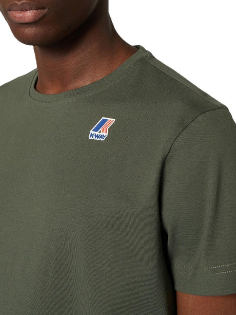 T-Shirt Le Vrai Edouard K-Way Uomo - Verde