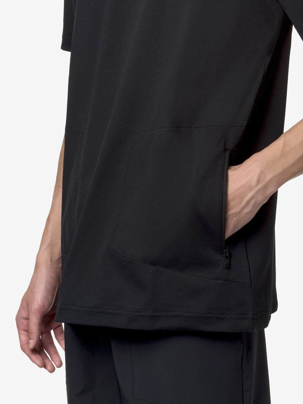 T-Shirt Seril Travel K-Way Uomo - Nero