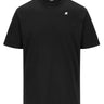 T-Shirt Solo Jersey K-Way Uomo - Nero