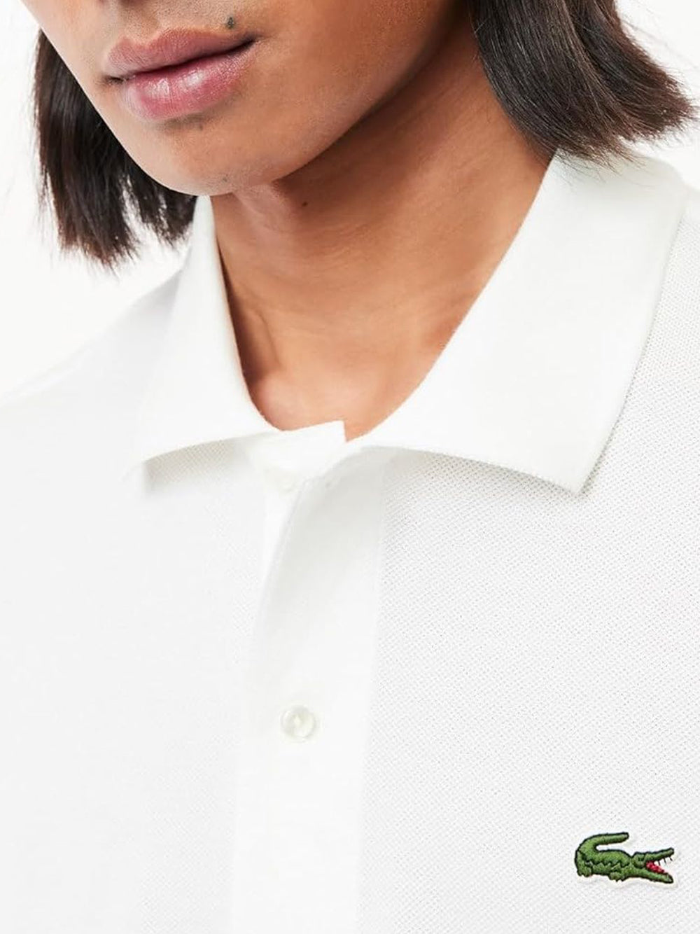 Polo Lacoste Uomo - Bianco