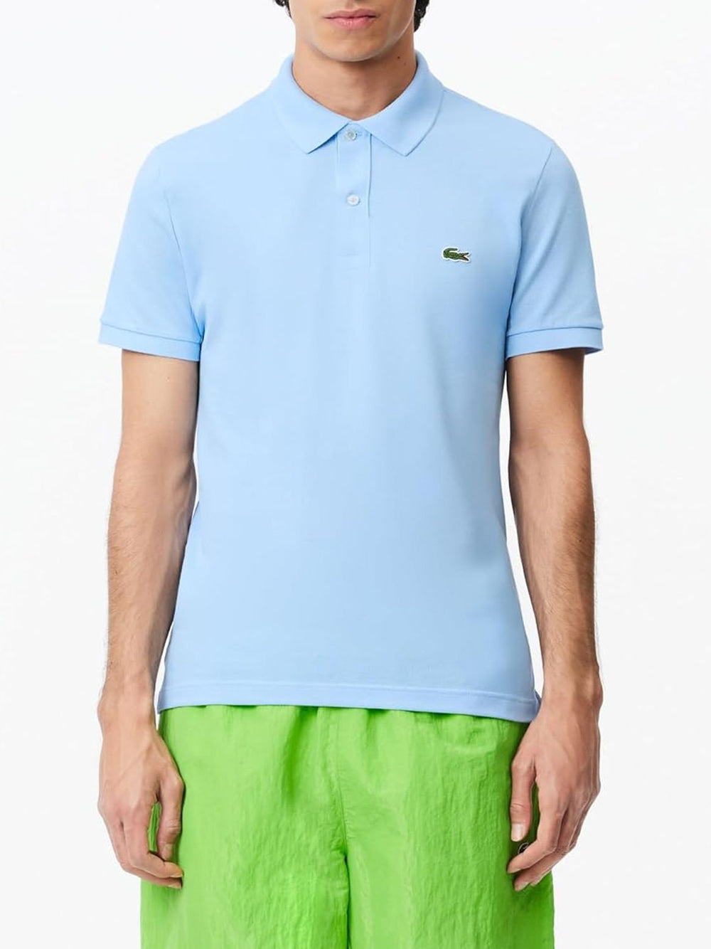 Polo Lacoste Uomo - Celeste