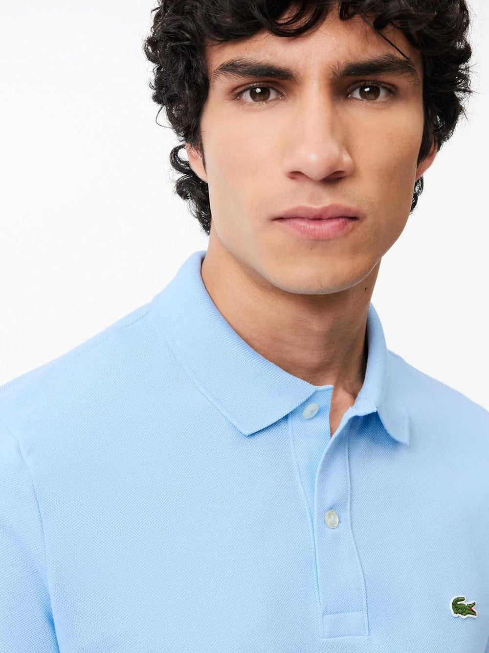 Polo Lacoste Uomo - Celeste