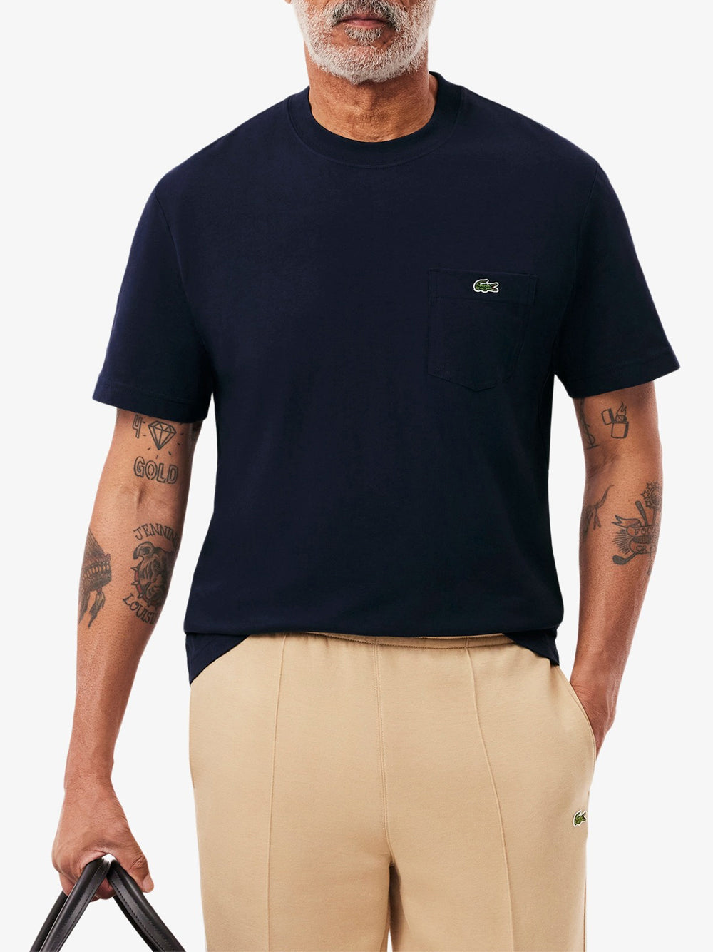T-Shirt Lacoste Uomo - Blu
