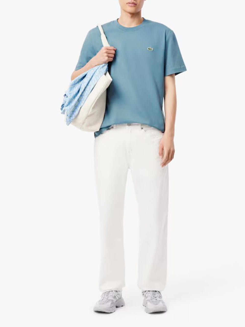 T-Shirt Lacoste Uomo - Blu