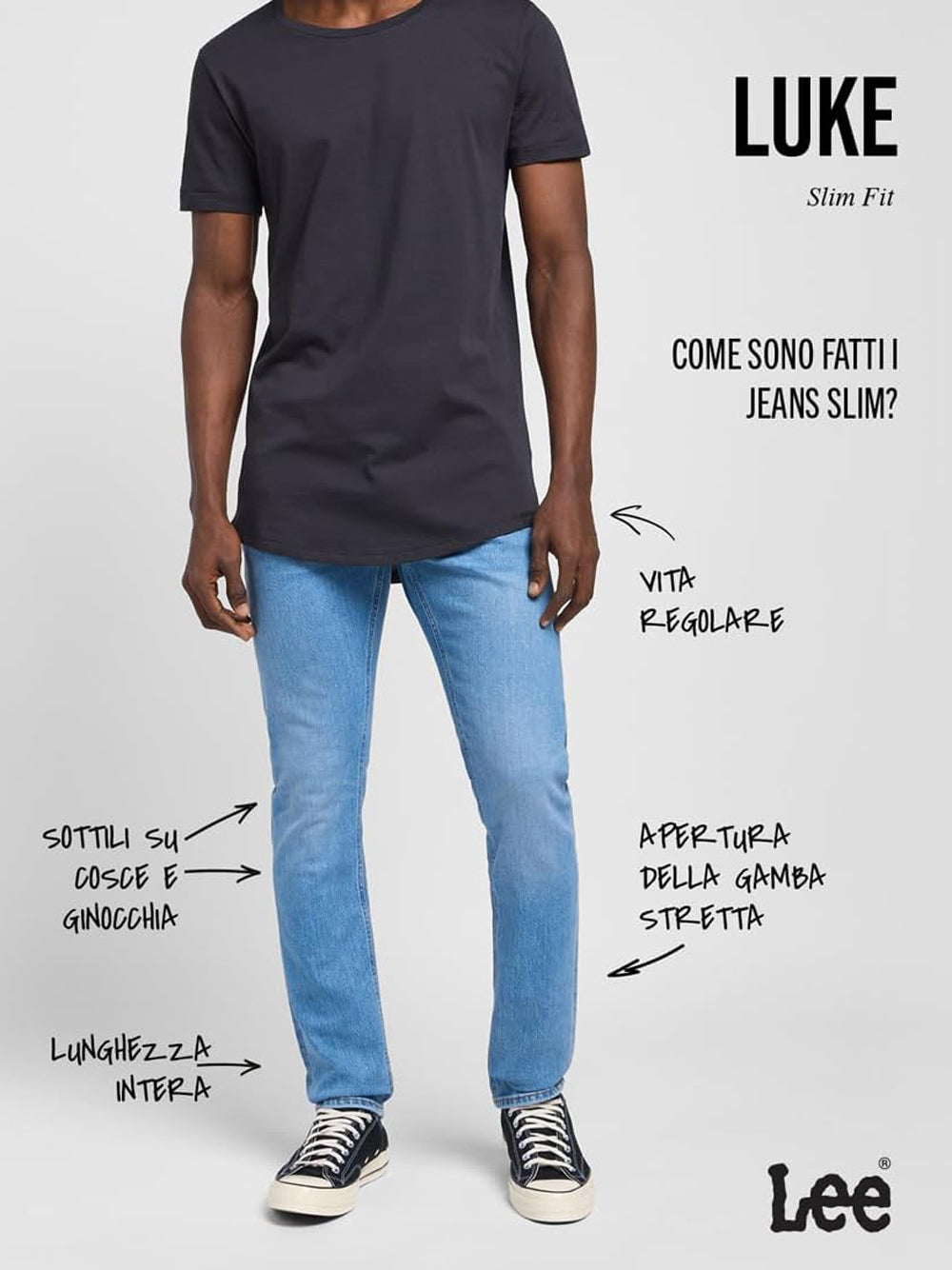 Jeans Luke Lee Uomo