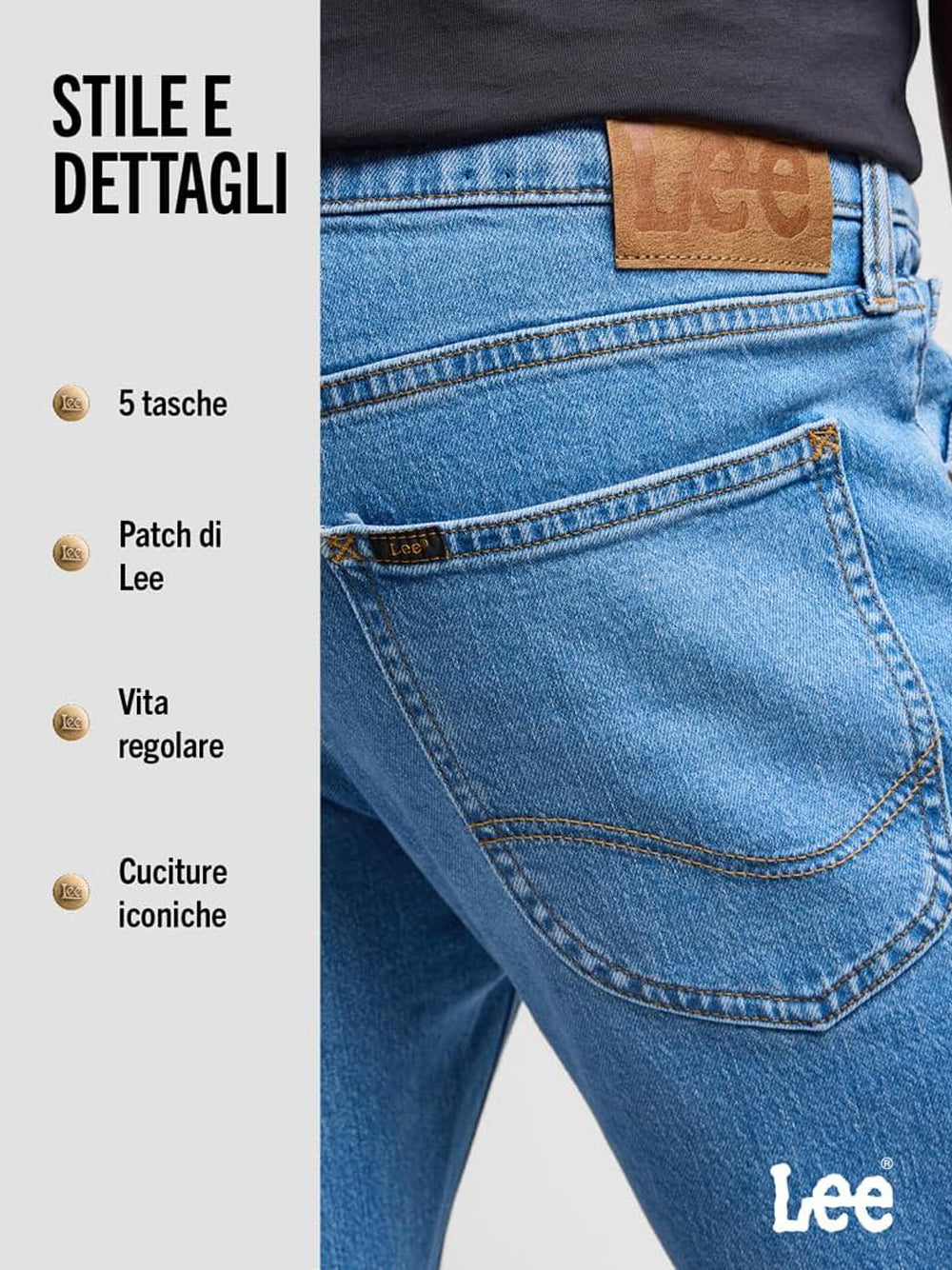 Jeans Luke Lee Uomo