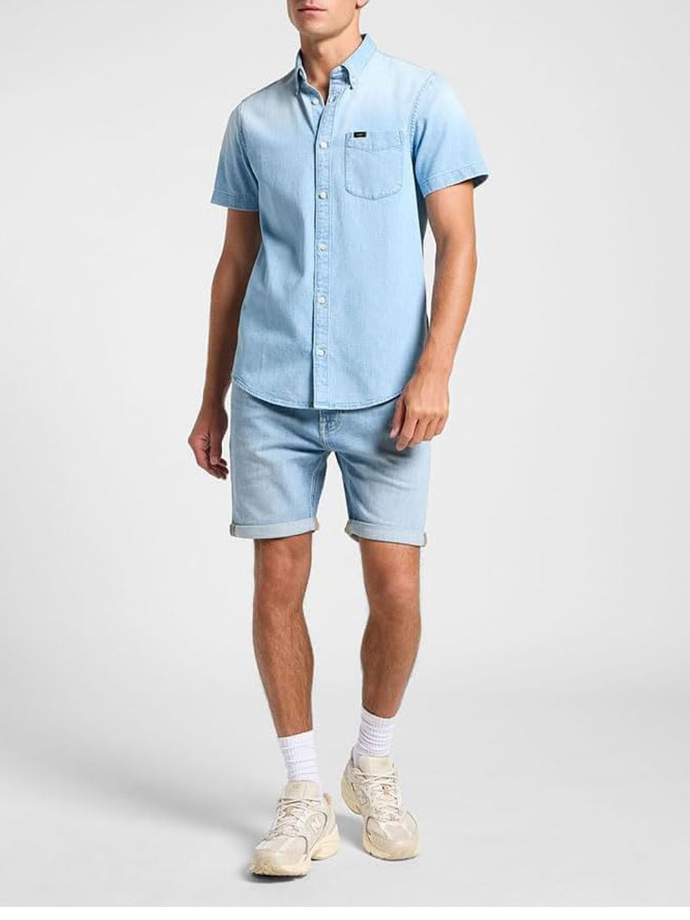 Camicia Button Down Lee Uomo