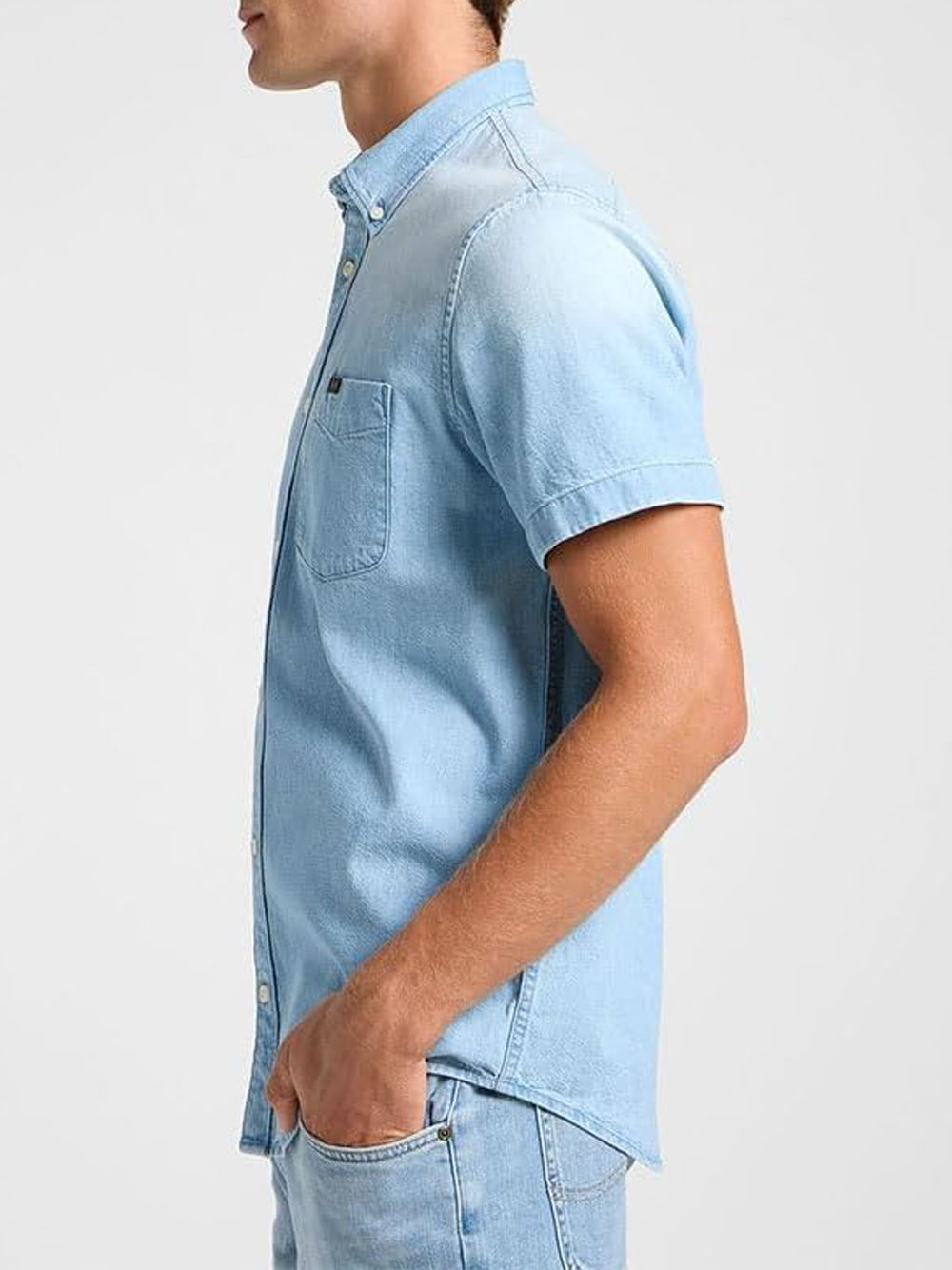 Camicia Button Down Lee Uomo