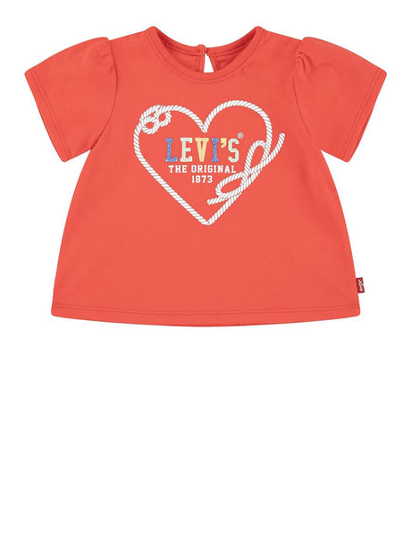 T-shirt Levisjr Bambino - Rosa