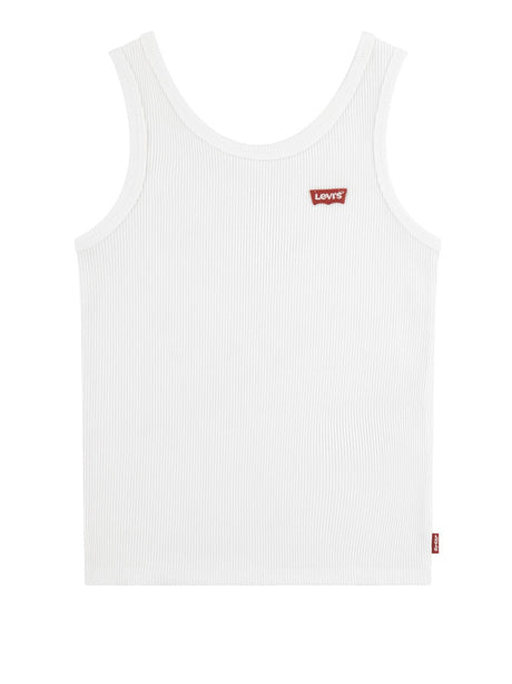 Canottiera Levisjr Bambina - Bianco