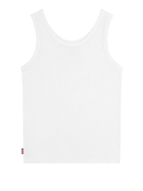 Canottiera Levisjr Bambina - Bianco