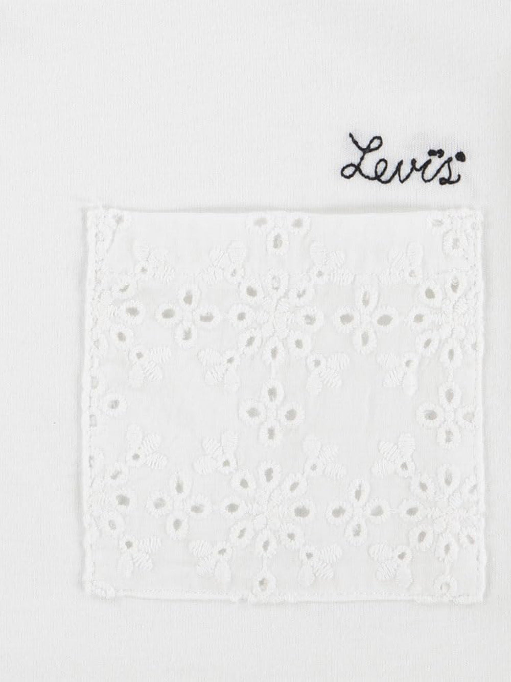 T-shirt Levisjr Bambina - Bianco