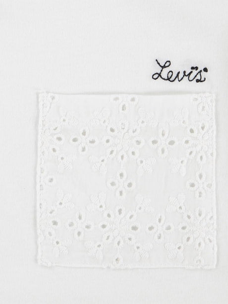 T-shirt Levisjr Bambina - Bianco