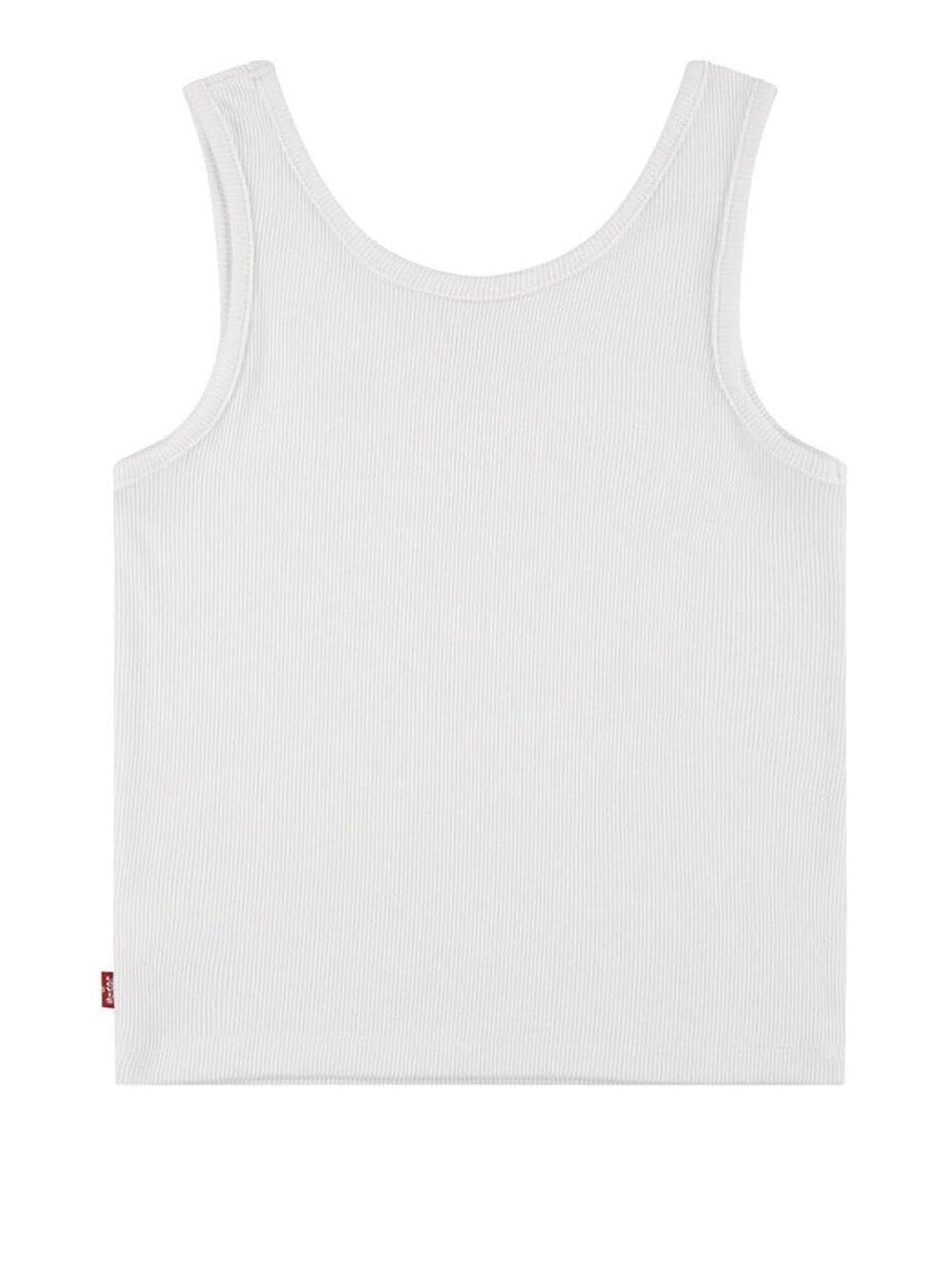 Canottiera Levisjr Bambina - Bianco