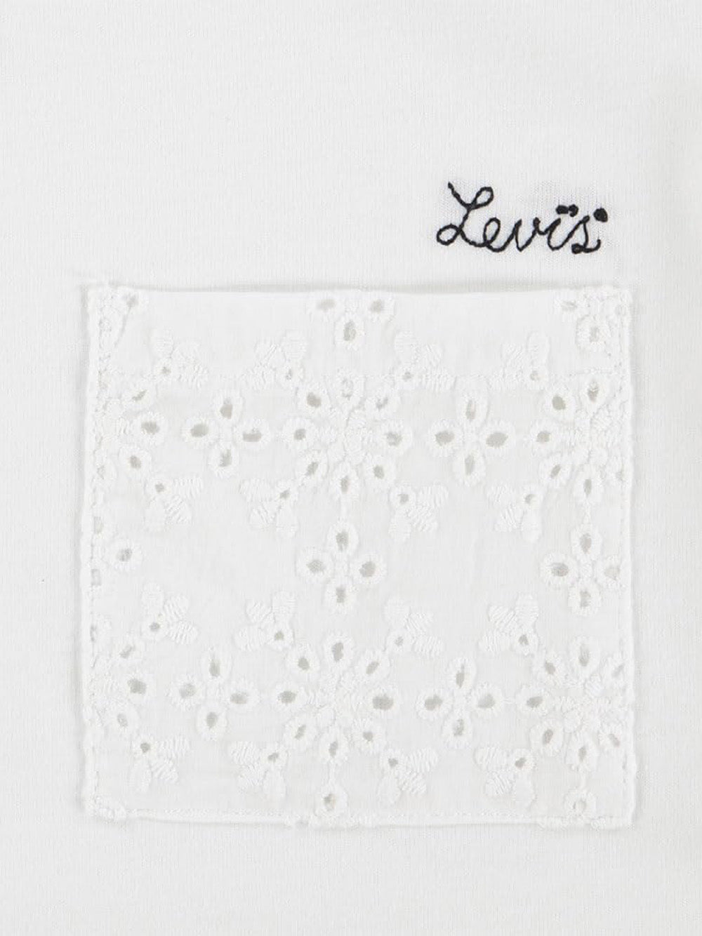 T-shirt Levisjr Bambina - Bianco