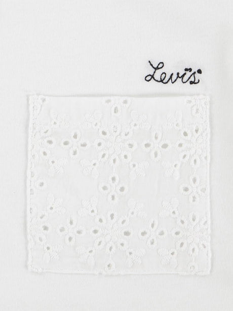 T-shirt Levisjr Bambina - Bianco
