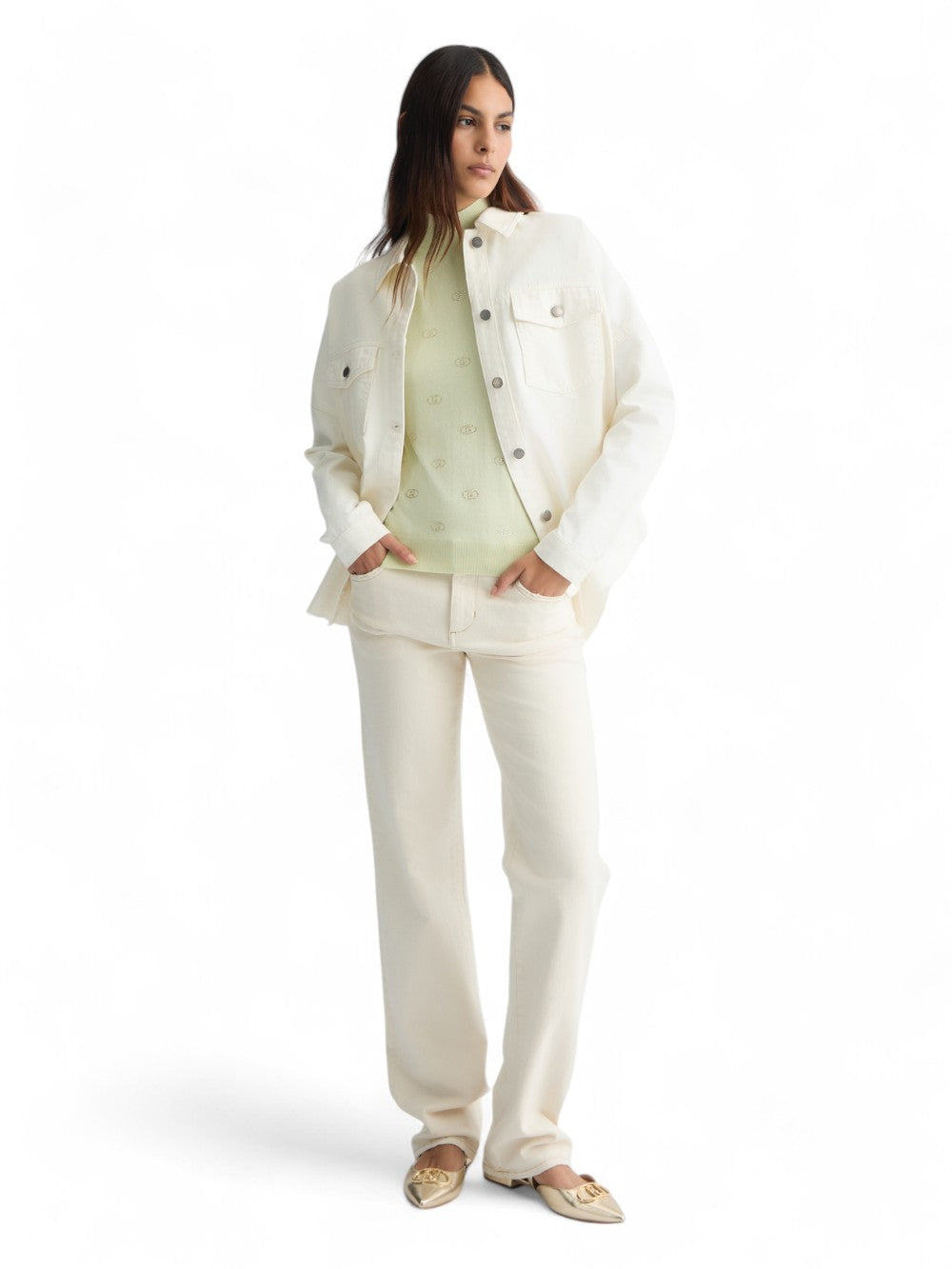 Giacca Liu Jo Denim Donna - Bianco