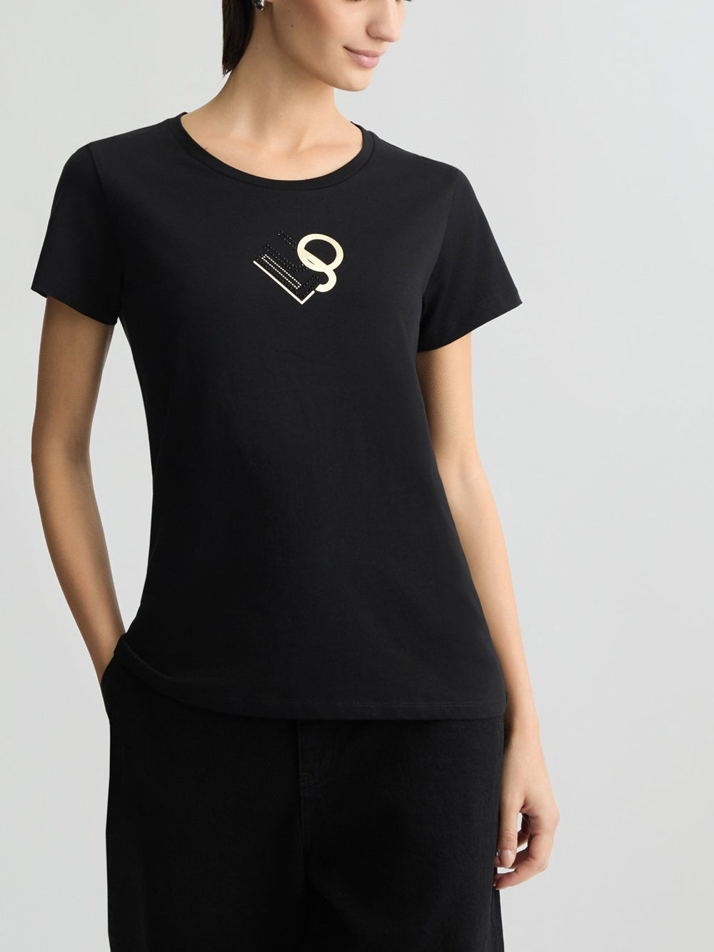 T-Shirt Donna - Nero