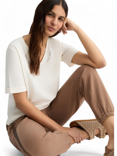 T-Shirt Donna - Beige