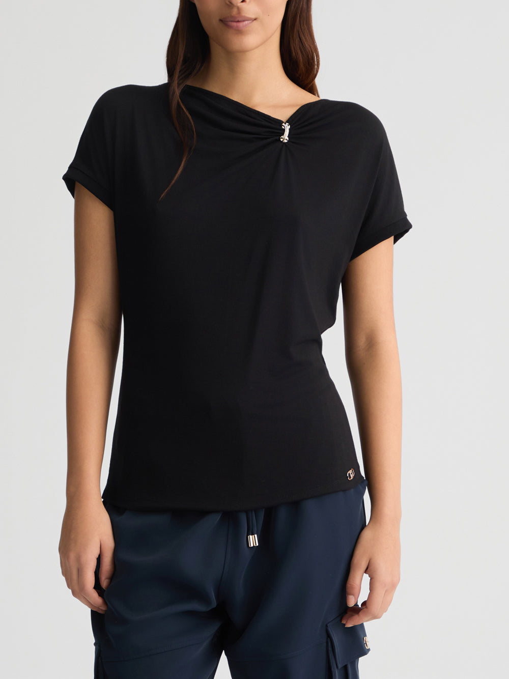 T-Shirt Liu Jo Sport Donna - Nero
