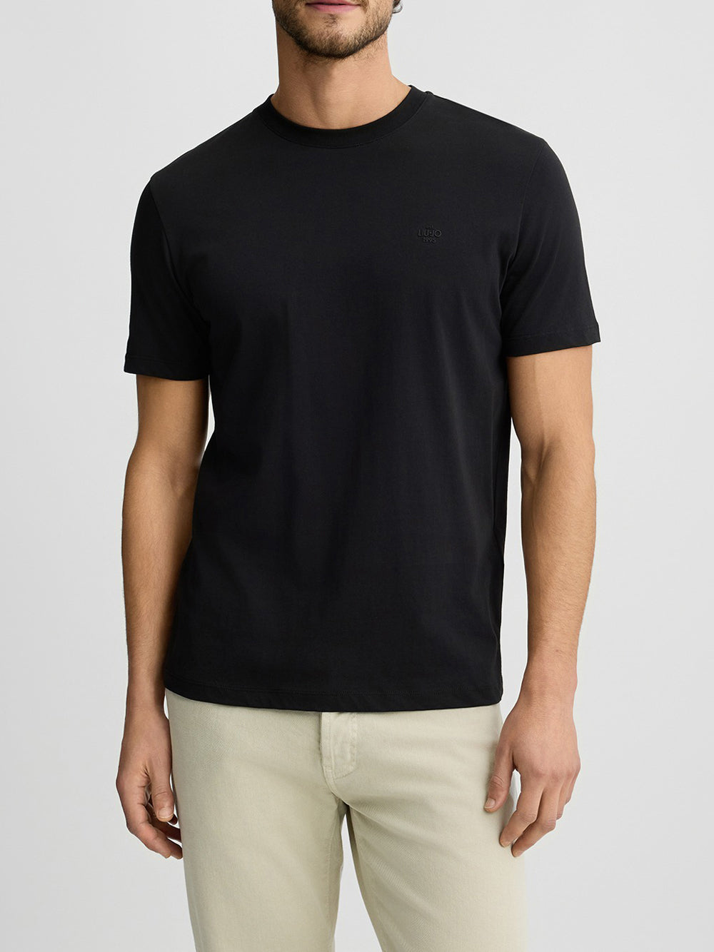 T-Shirt Liu Jo Uomo Uomo - Nero