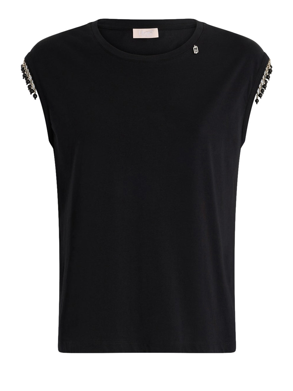 T-Shirt Liu Jo White Donna - Nero