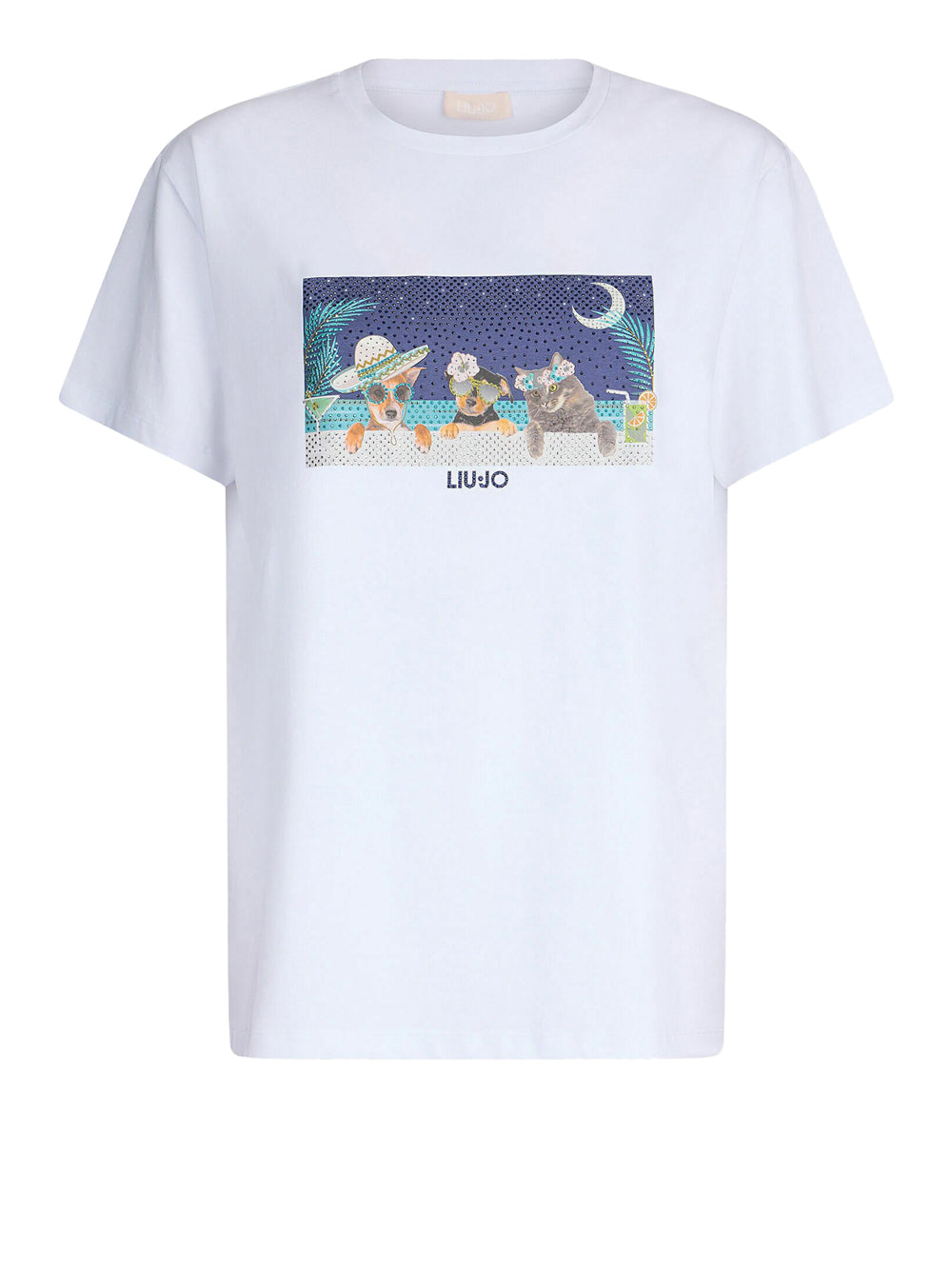 T-Shirt Liu Jo White Donna