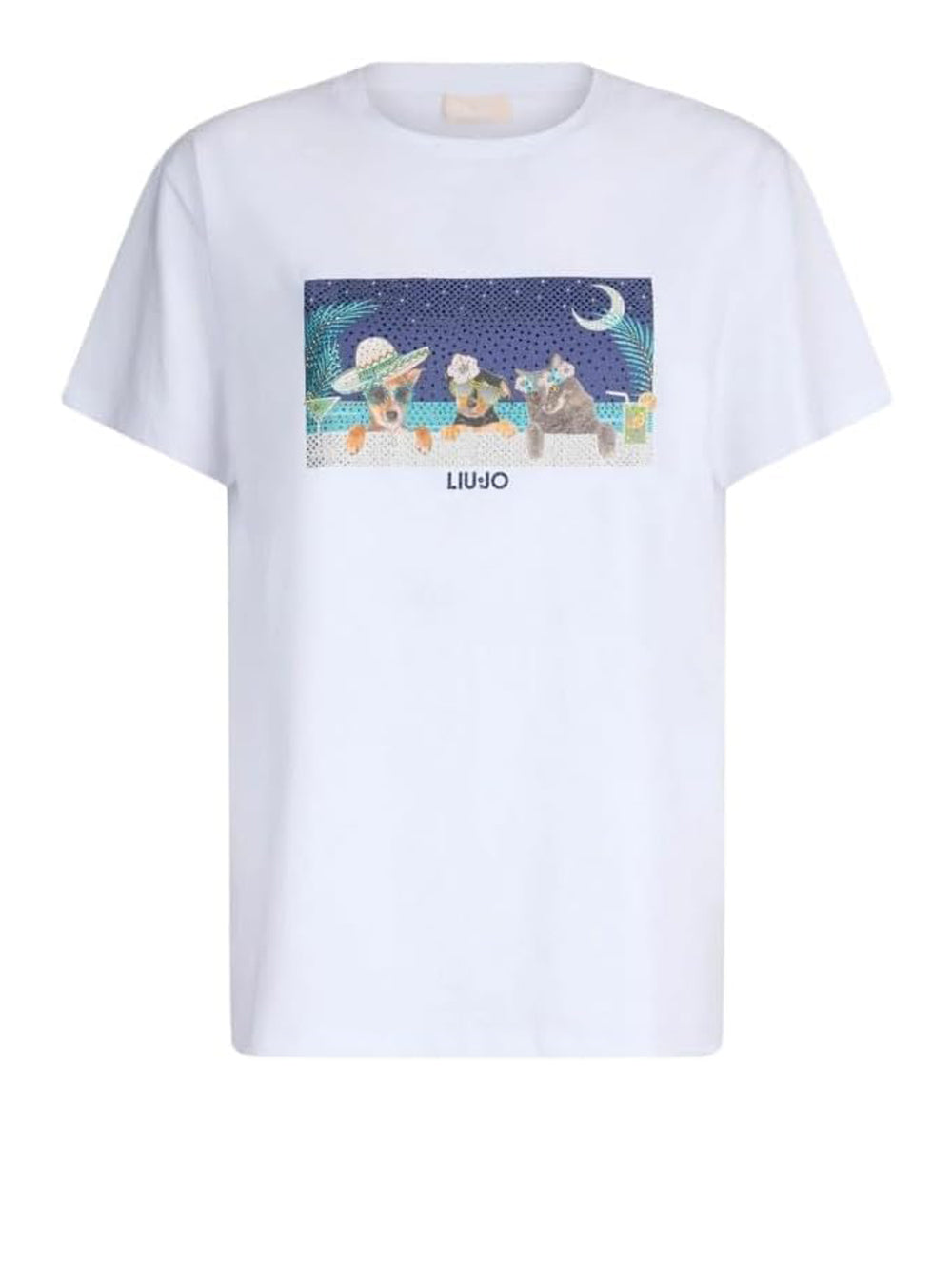 T-shirt Liu Jo White Donna