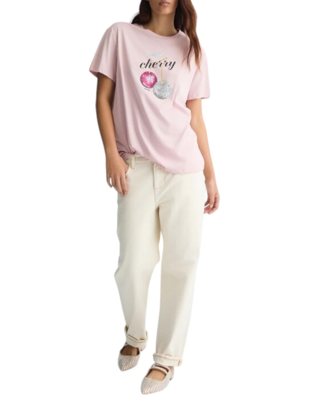T-shirt Liu Jo White Donna