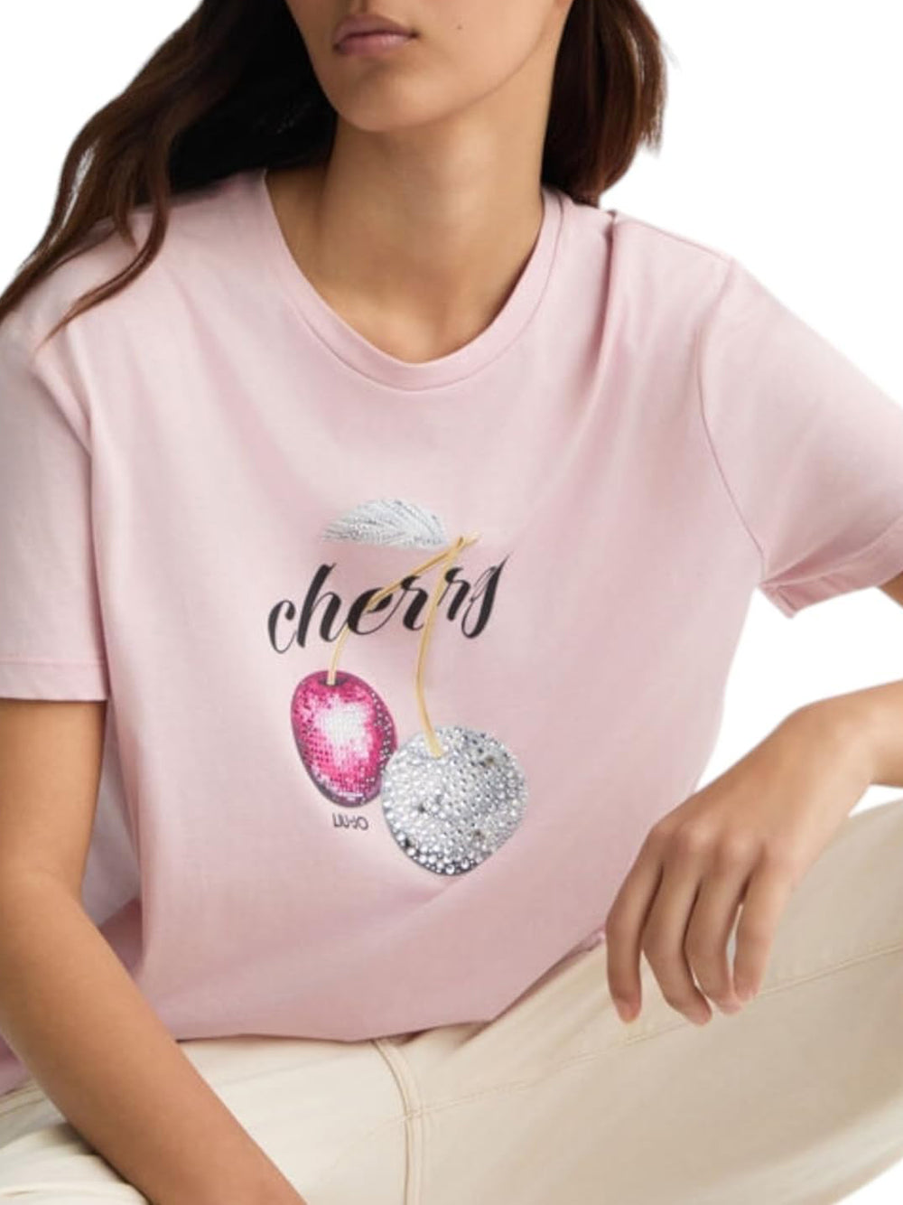 T-shirt Liu Jo White Donna