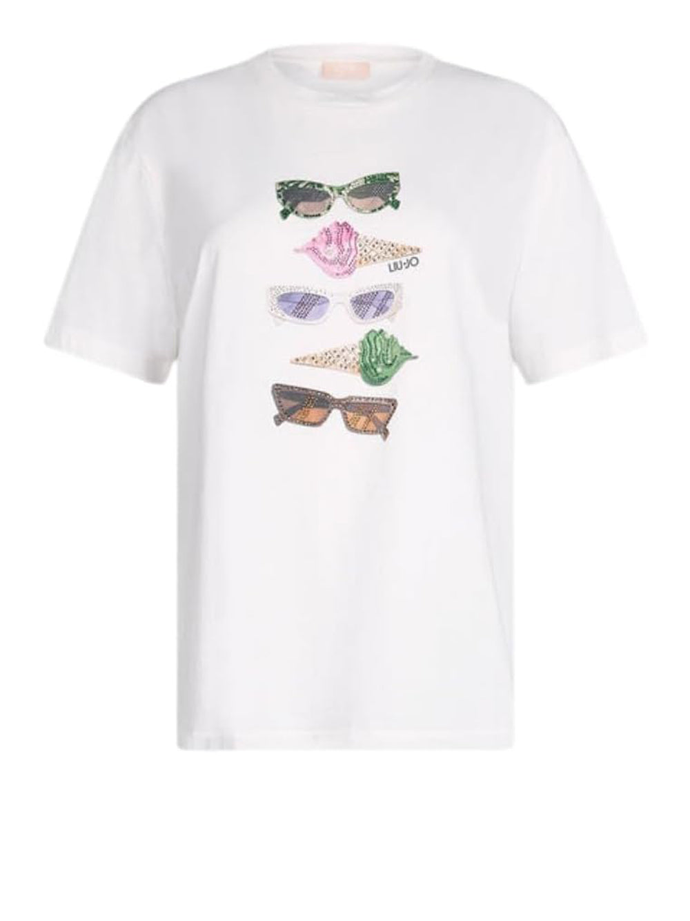 T-shirt Liu Jo White Donna