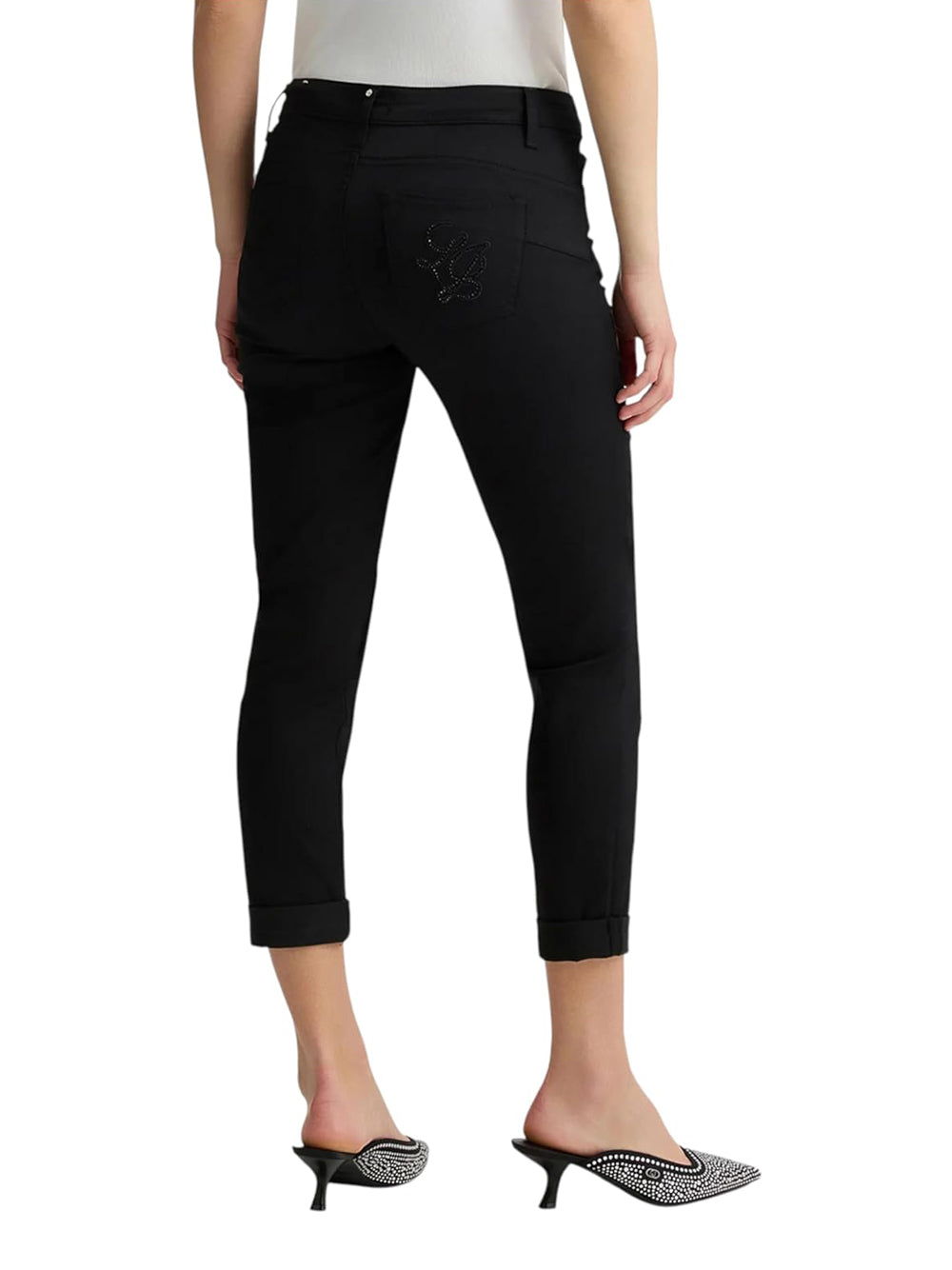Pantalone Liu Jo White Donna - Nero