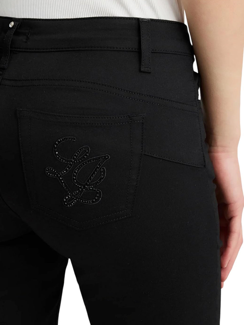 Pantalone Liu Jo White Donna - Nero