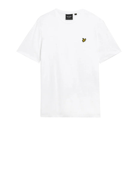 T-Shirt Slub Lyle & Scott Uomo - Bianco