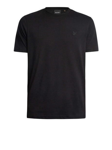 T-Shirt Superfine Lyle & Scott Uomo - Nero