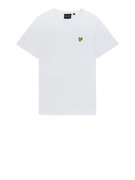 T-shirt Plain Lyle & Scott Uomo - Bianco