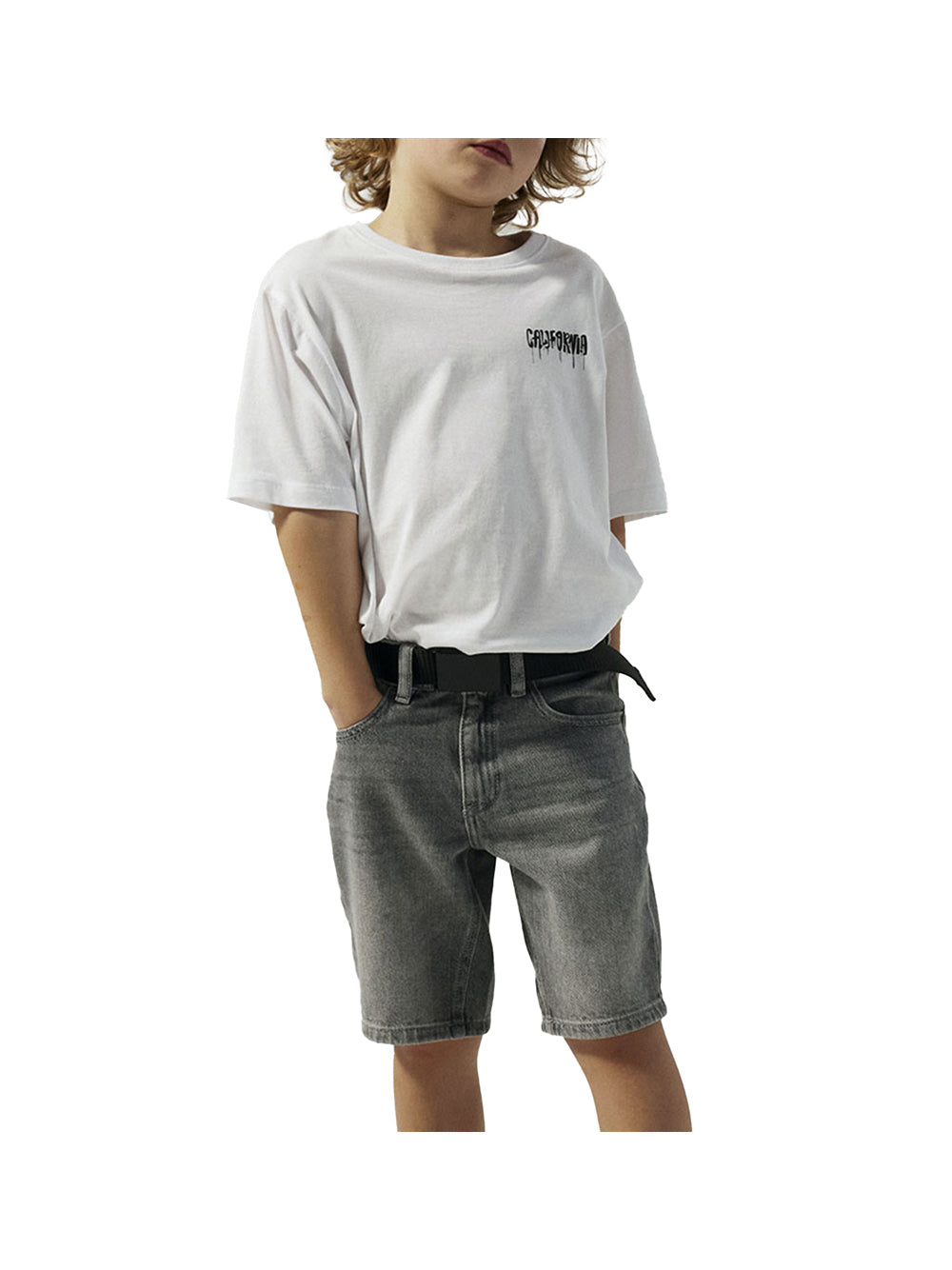 T-Shirt Unisex Bimbo - Bianco